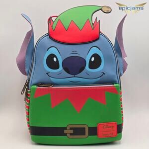 Loungefly Disney Lilo & Stitch Elf Stitch Mini Backpack